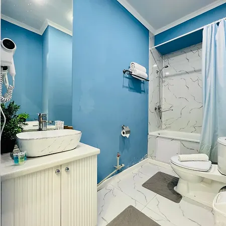 396I1 Blue Horizon Apartments Sholpan City Almaty Exterior photo